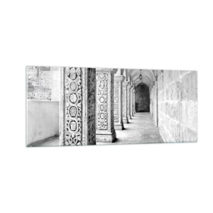 Cuadro sobre vidrio - Impresiones sobre Vidrio - ¿Y adónde nos llevará...? - 100x40 cm