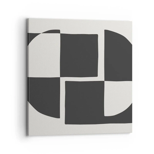 Cuadro sobre lienzo - Impresión de Imagen - Antítesis - síntesis - 70x70 cm