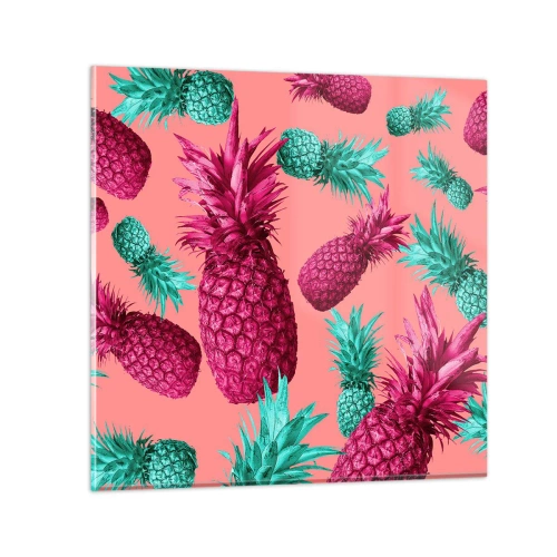 Cuadro sobre vidrio - Impresiones sobre Vidrio - La libertad es dulce - 60x60 cm