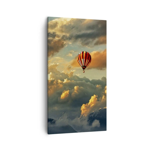 Cuadro sobre lienzo - Impresión de Imagen - Vuelo porque quiero - 45x80 cm