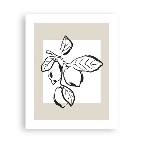 Póster - Donde el limón madura... - 40x50 cm