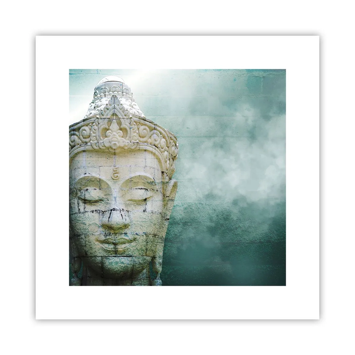 Póster - Buscando la luz - 30x30 cm