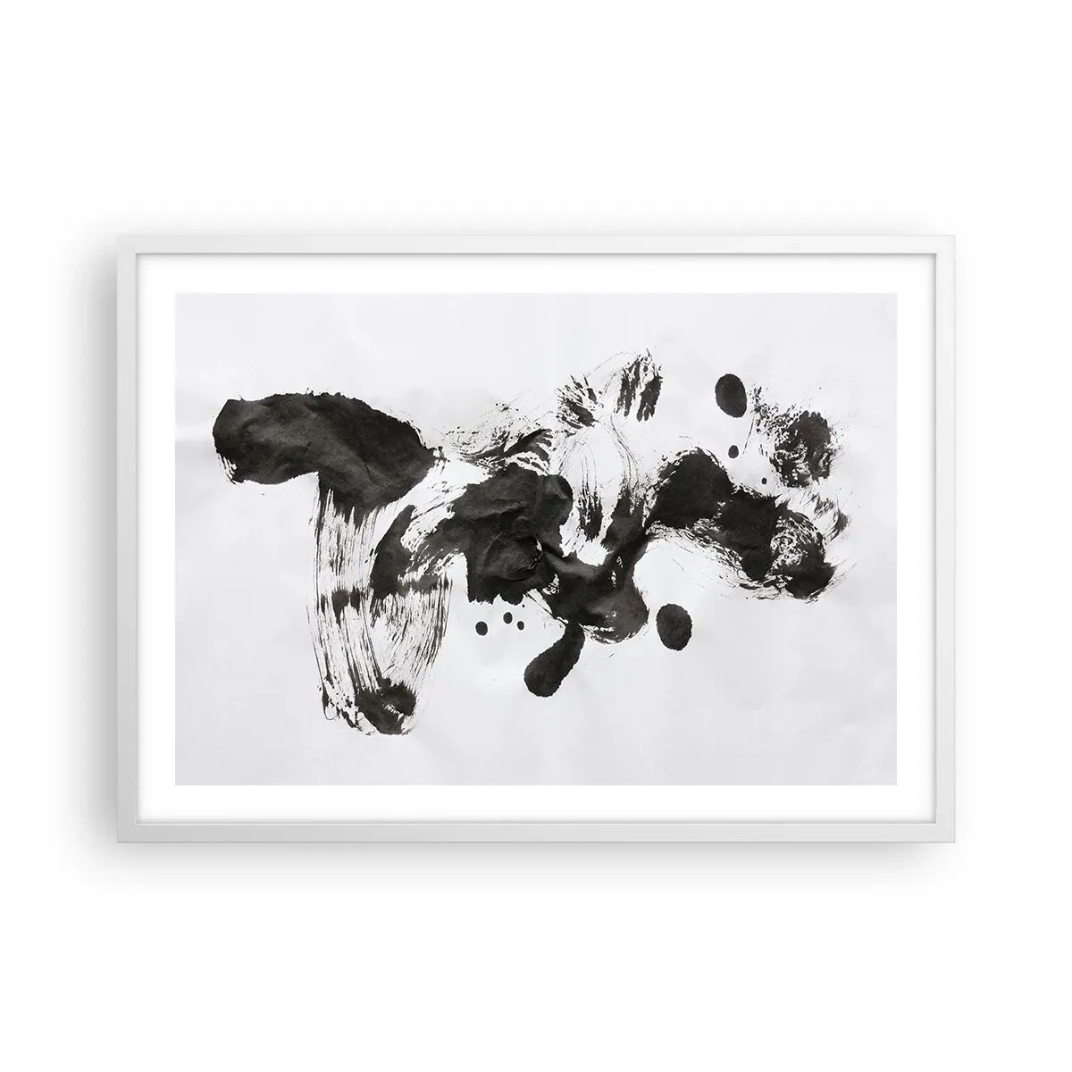 Póster en marco blanco - ¿Un método en la locura? - 70x50 cm