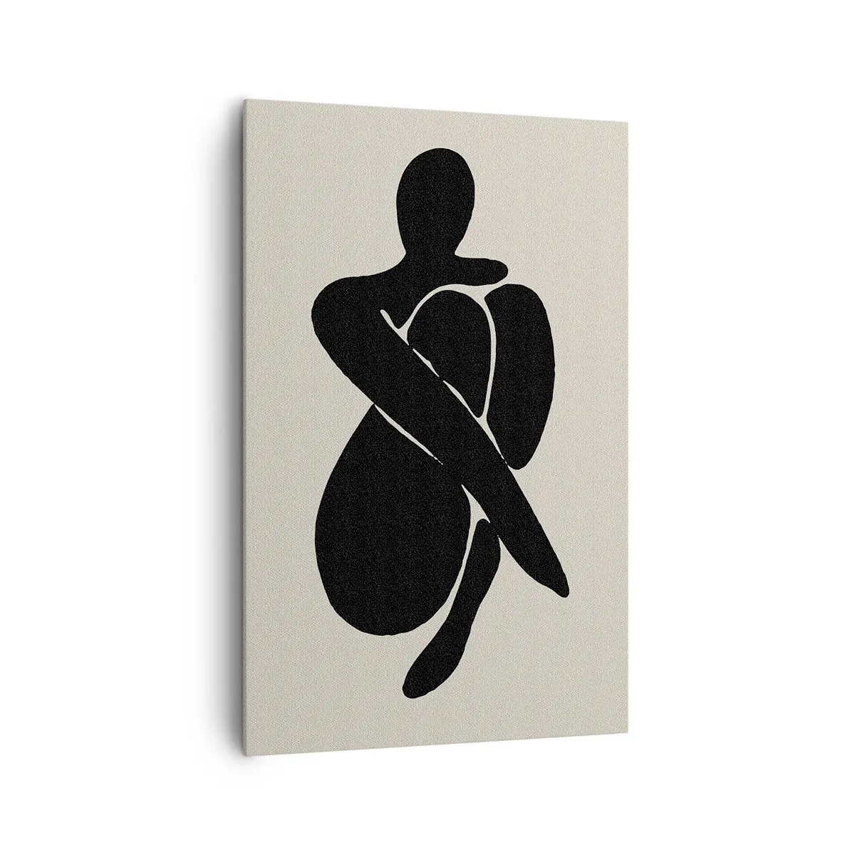 Cuadro sobre lienzo - Impresión de Imagen - En mi propio abrazo - 80x120 cm