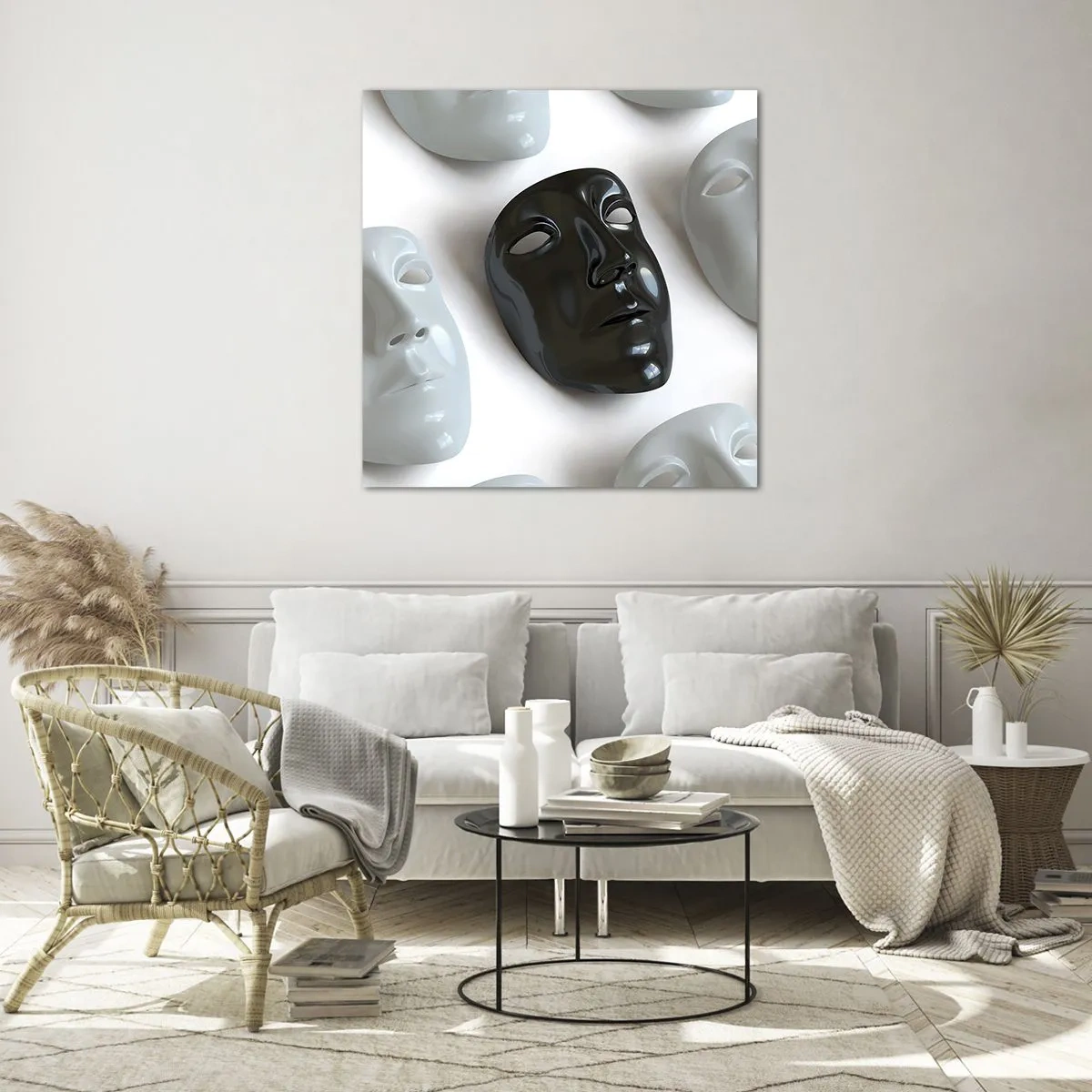 Cuadro sobre vidrio - Impresiones sobre Vidrio - ¿Cómo destacar? - 40x40 cm