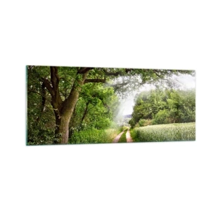 Cuadro sobre vidrio - Impresiones sobre Vidrio - Ensueño - 100x40 cm