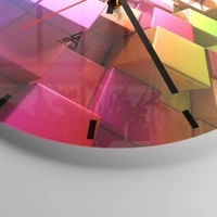 Esfera sin numeración, con rayas