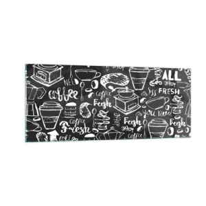 Cuadro sobre vidrio - Impresiones sobre Vidrio - All you need is… - 100x40 cm