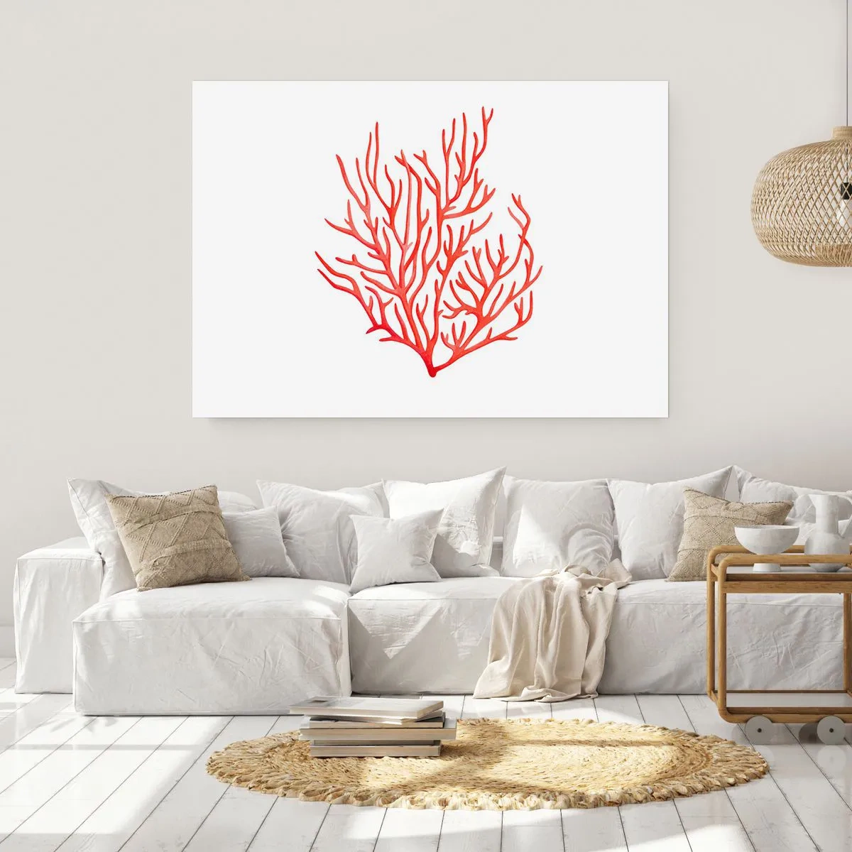 Póster - Filigrana de coral - 40x30 cm