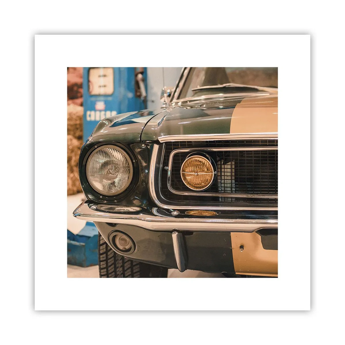 Póster - Encuentro con una leyenda - 30x30 cm