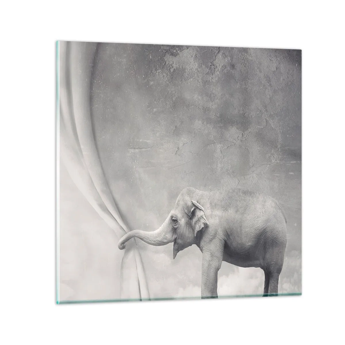 Cuadro sobre vidrio - Impresiones sobre Vidrio - Revelar el misterio - 70x70 cm