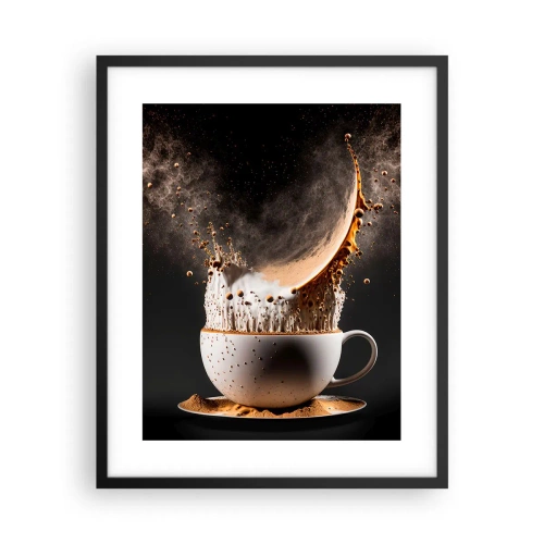 Póster en marco negro - Una explosión de sabor - 40x50 cm