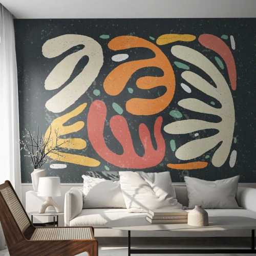 Fotomural Premium Canvas - Composición - Estoy a punto de atraparte - bohemia, Minimalismo, Envejecido - 400x280 cm