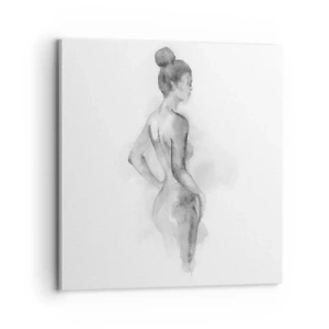 Cuadro sobre lienzo - Impresión de Imagen - Tan hermosa como la pintura - 70x70 cm