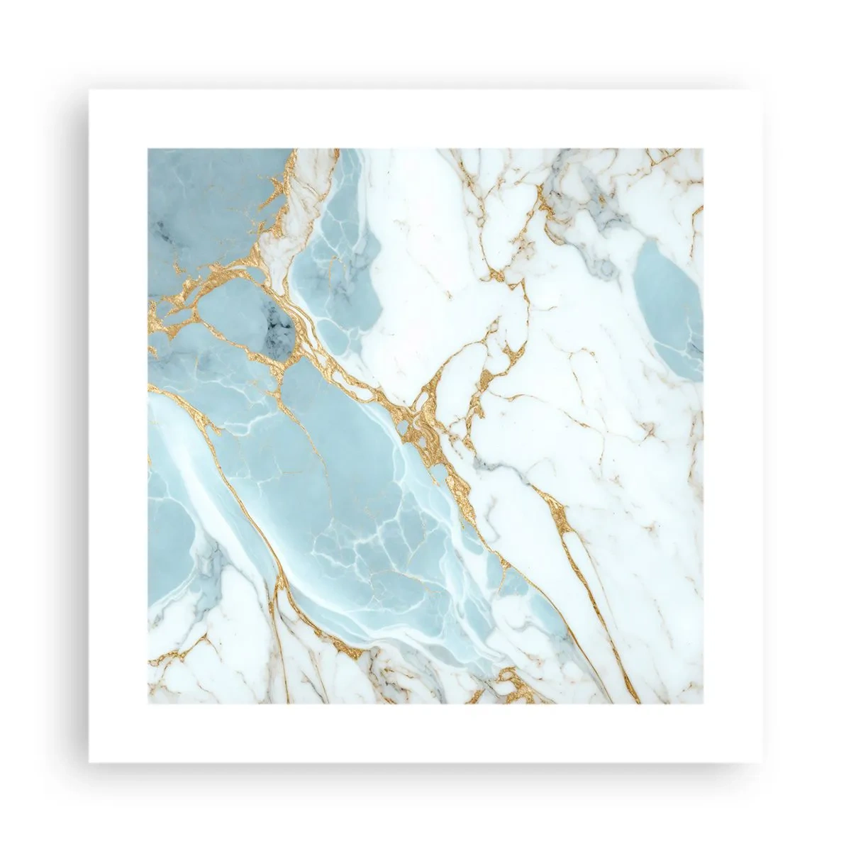 Póster - Riqueza en la piedra - 40x40 cm