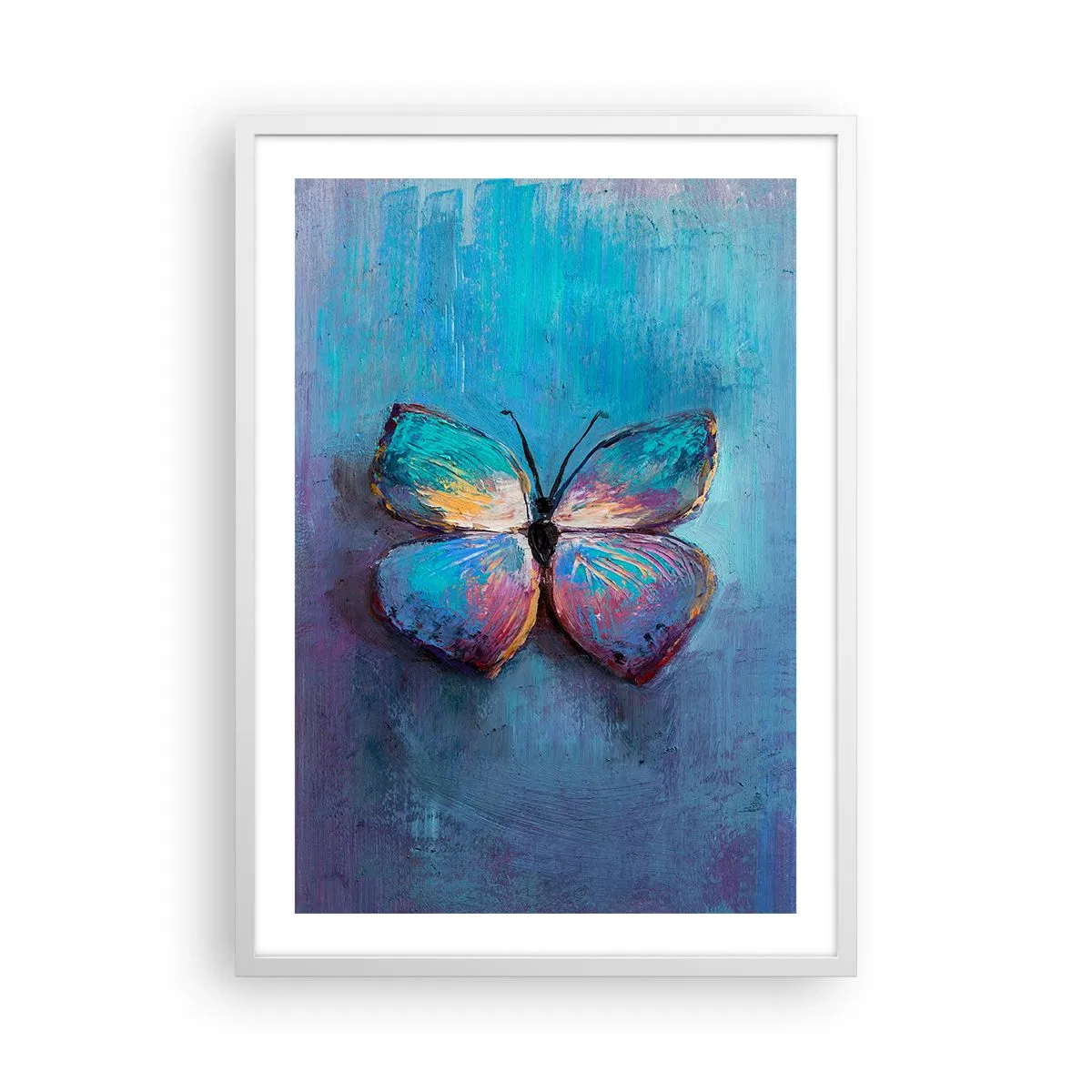 Póster en marco blanco - En todo su esplendor - 50x70 cm