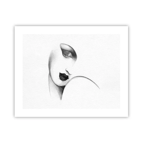 Póster - Pensativa - 50x40 cm