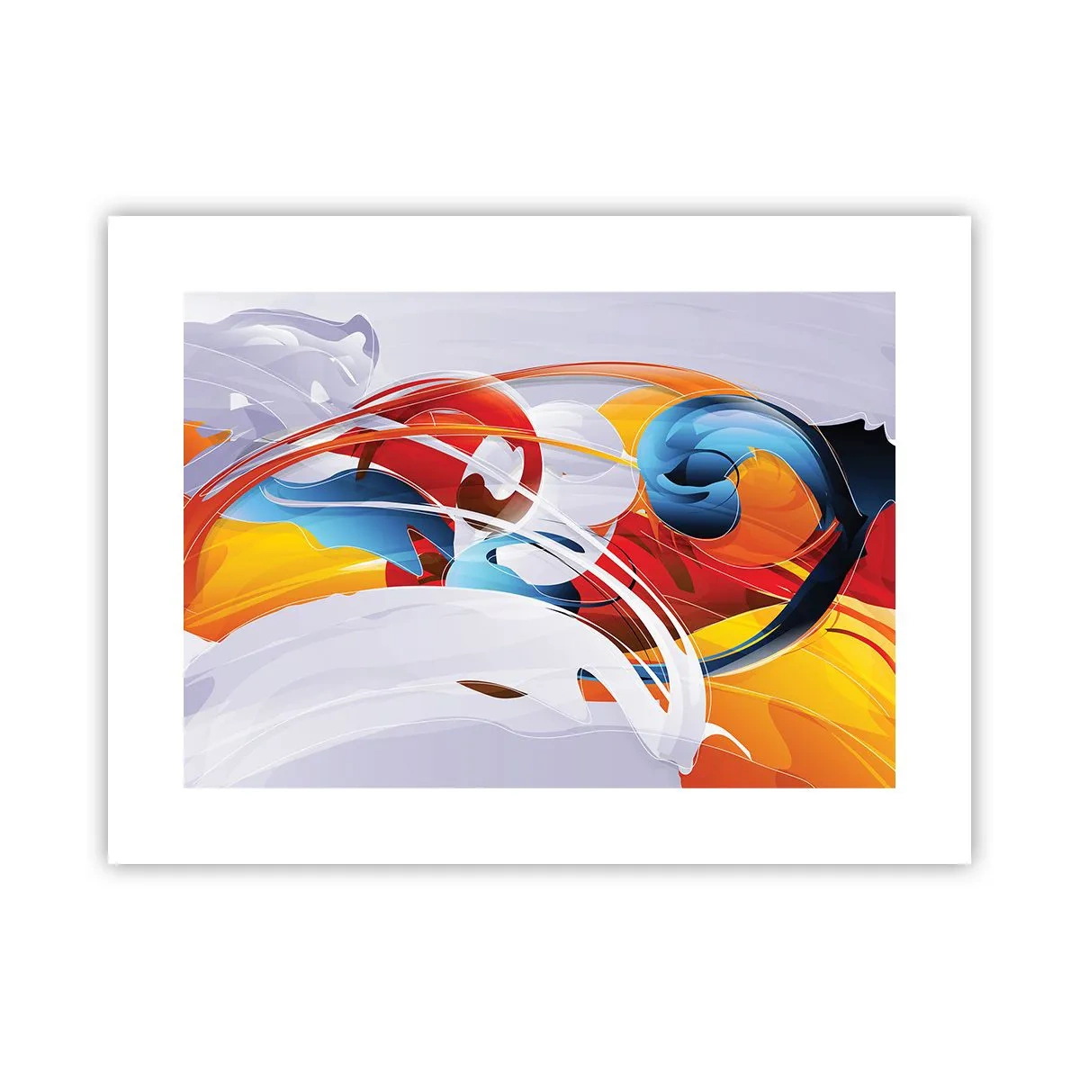 Póster - Danza de los elementos - 40x30 cm