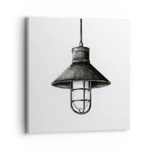 Cuadro sobre lienzo - Impresión de Imagen - Como hace años... - 30x30 cm