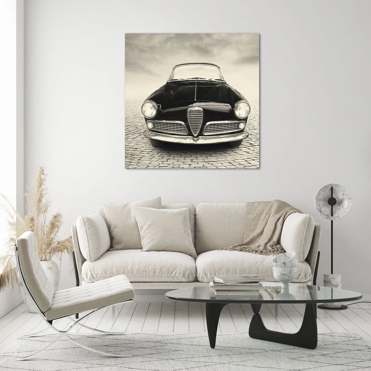 Cuadro sobre vidrio - Impresiones sobre Vidrio - ¿Y cómo no quererme? - 70x70 cm