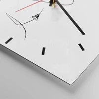 Esfera sin numeración, con rayas