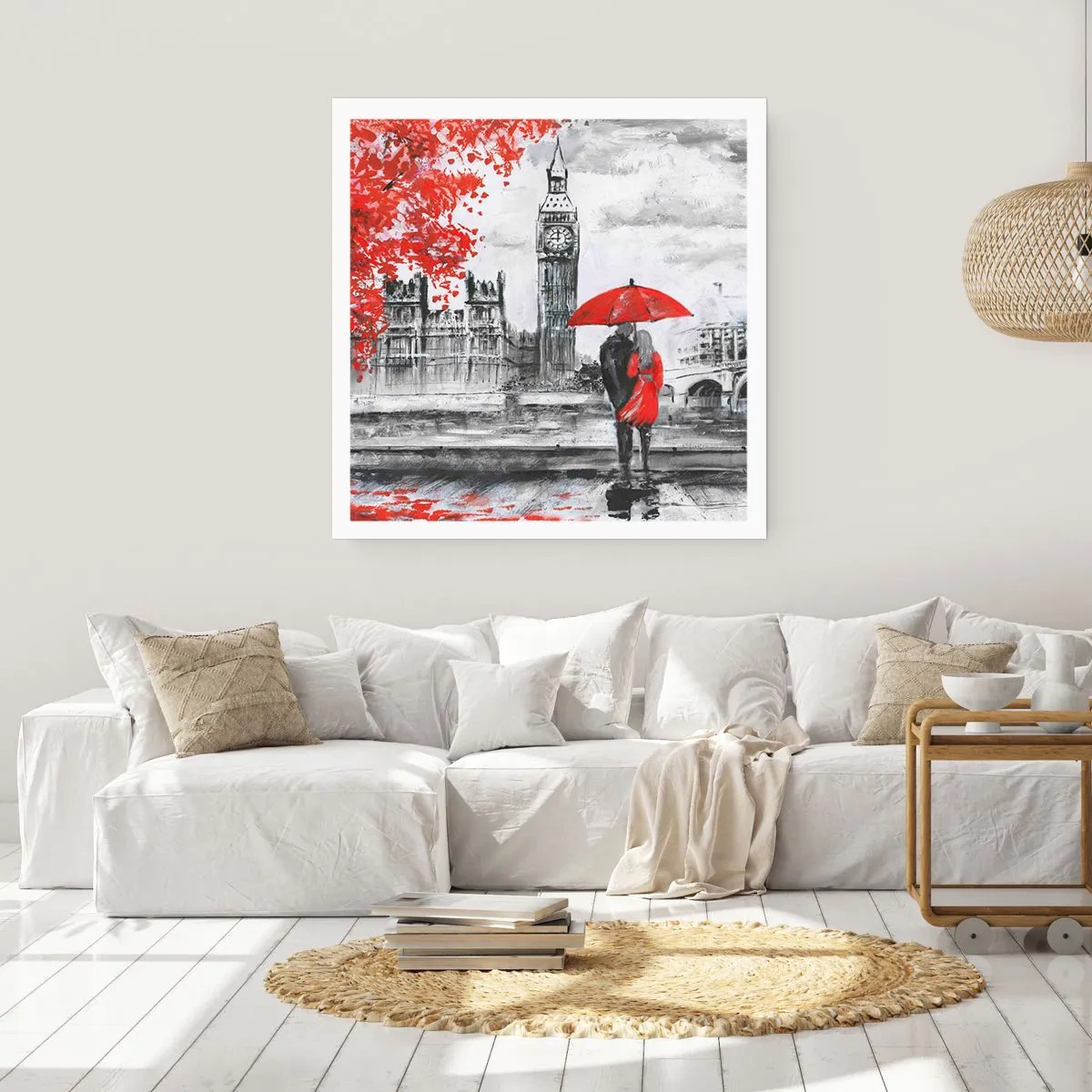 Póster - Londres enamora - 30x30 cm