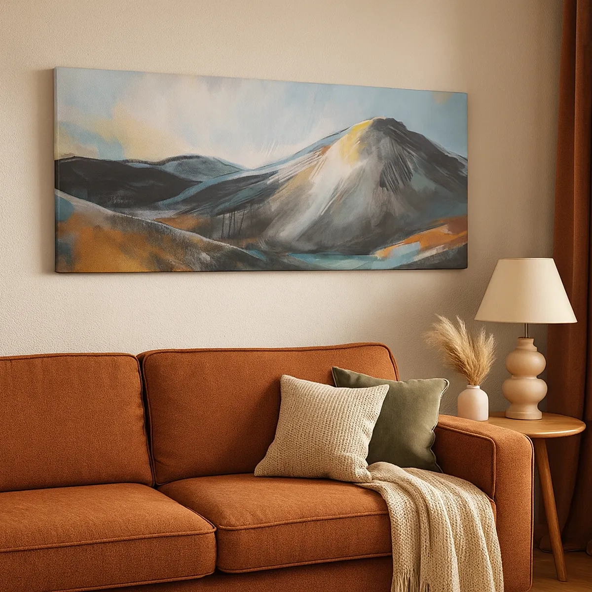 Cuadro sobre lienzo - Impresión de Imagen - Crudo y bello - 30x30 cm