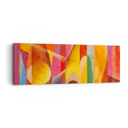 Cuadro sobre lienzo - Impresión de Imagen - Catedral del sol - 90x30 cm