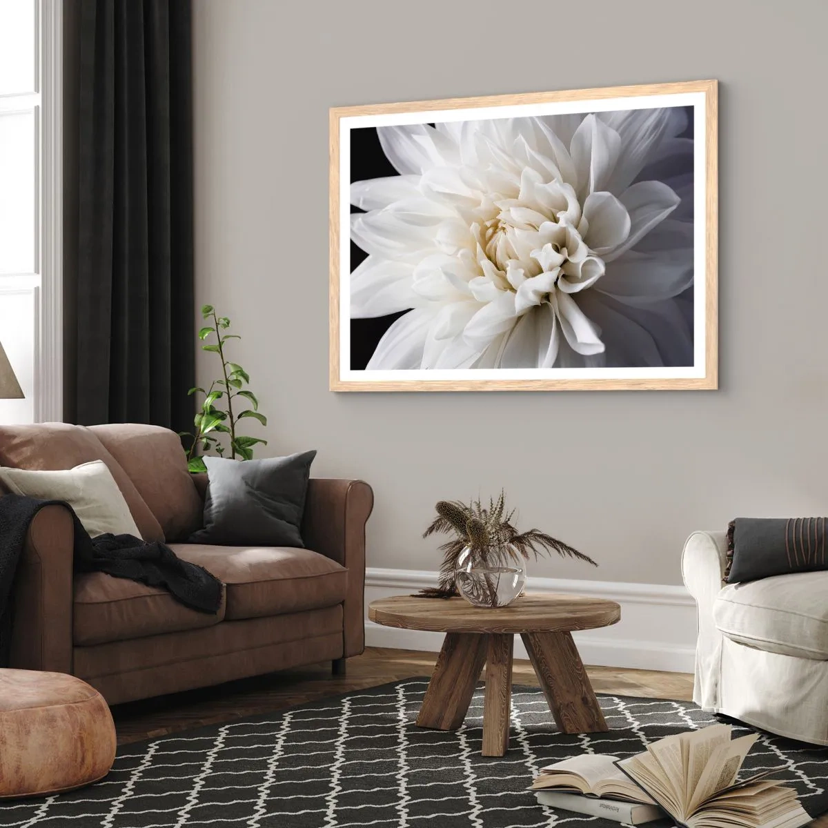 Póster en marco roble claro - La novia de la mañana - 91x61 cm