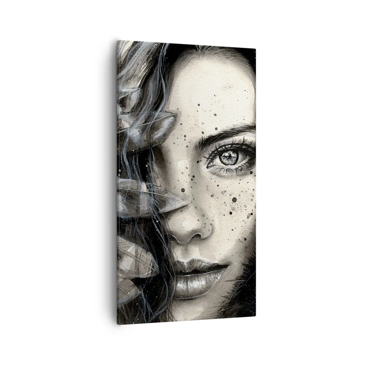 Cuadro sobre lienzo - Impresión de Imagen - Belleza salvaje - 55x100 cm