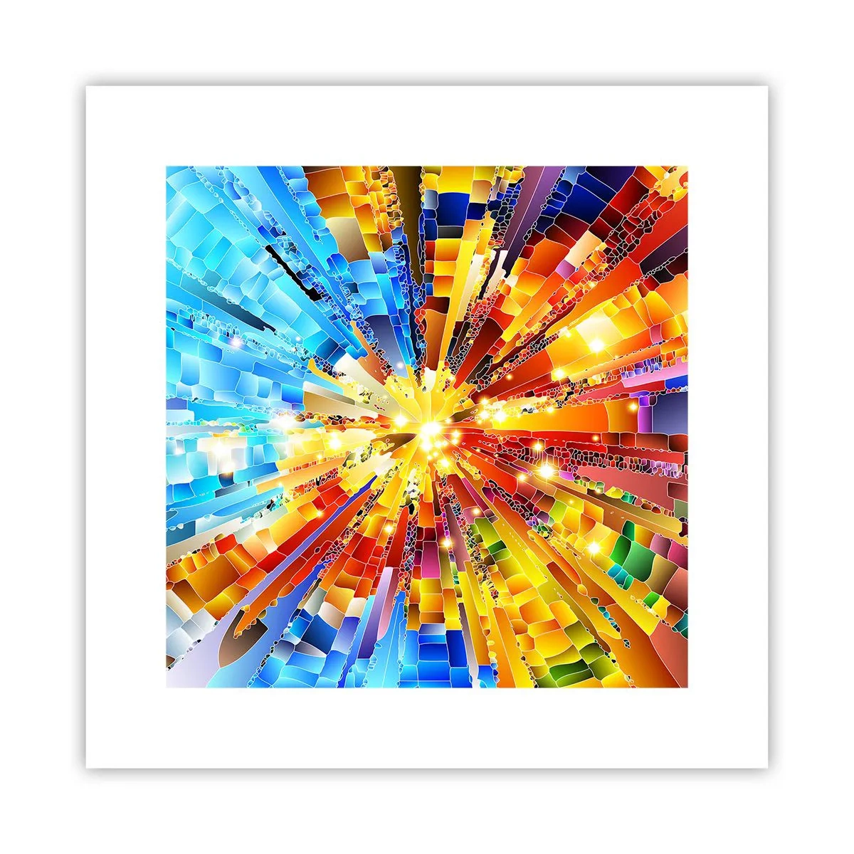 Póster - In medias res - 30x30 cm