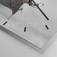 Esfera sin numeración, con rayas