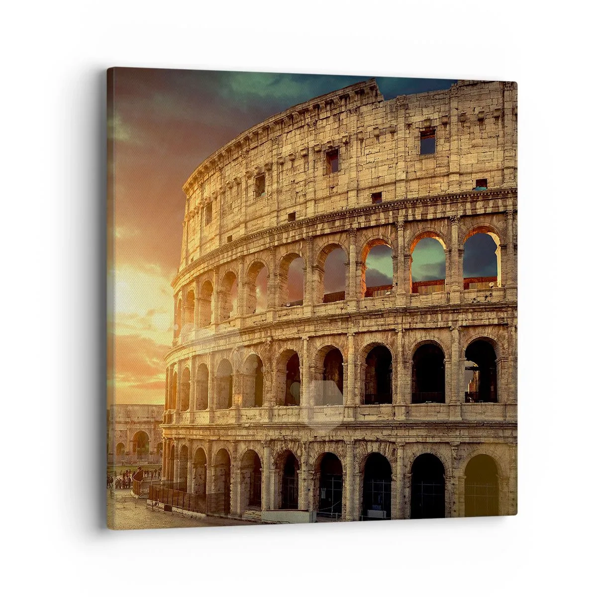 Cuadro sobre lienzo - Impresión de Imagen - Una impresión colosal - 40x40 cm