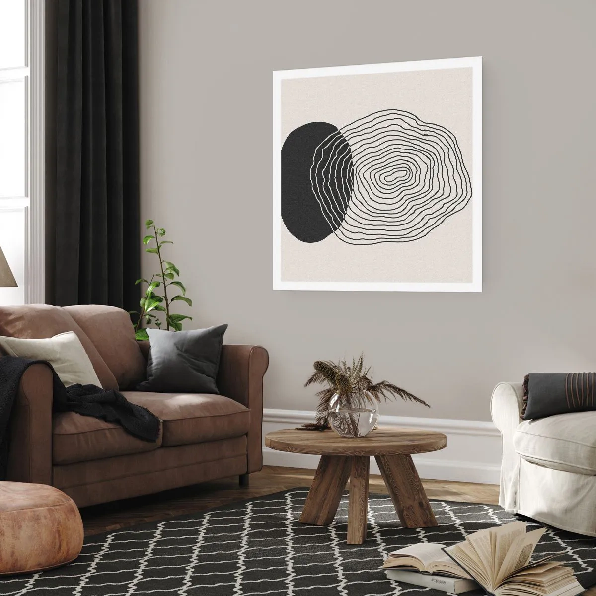 Póster - Persistencia y vibración - 60x60 cm