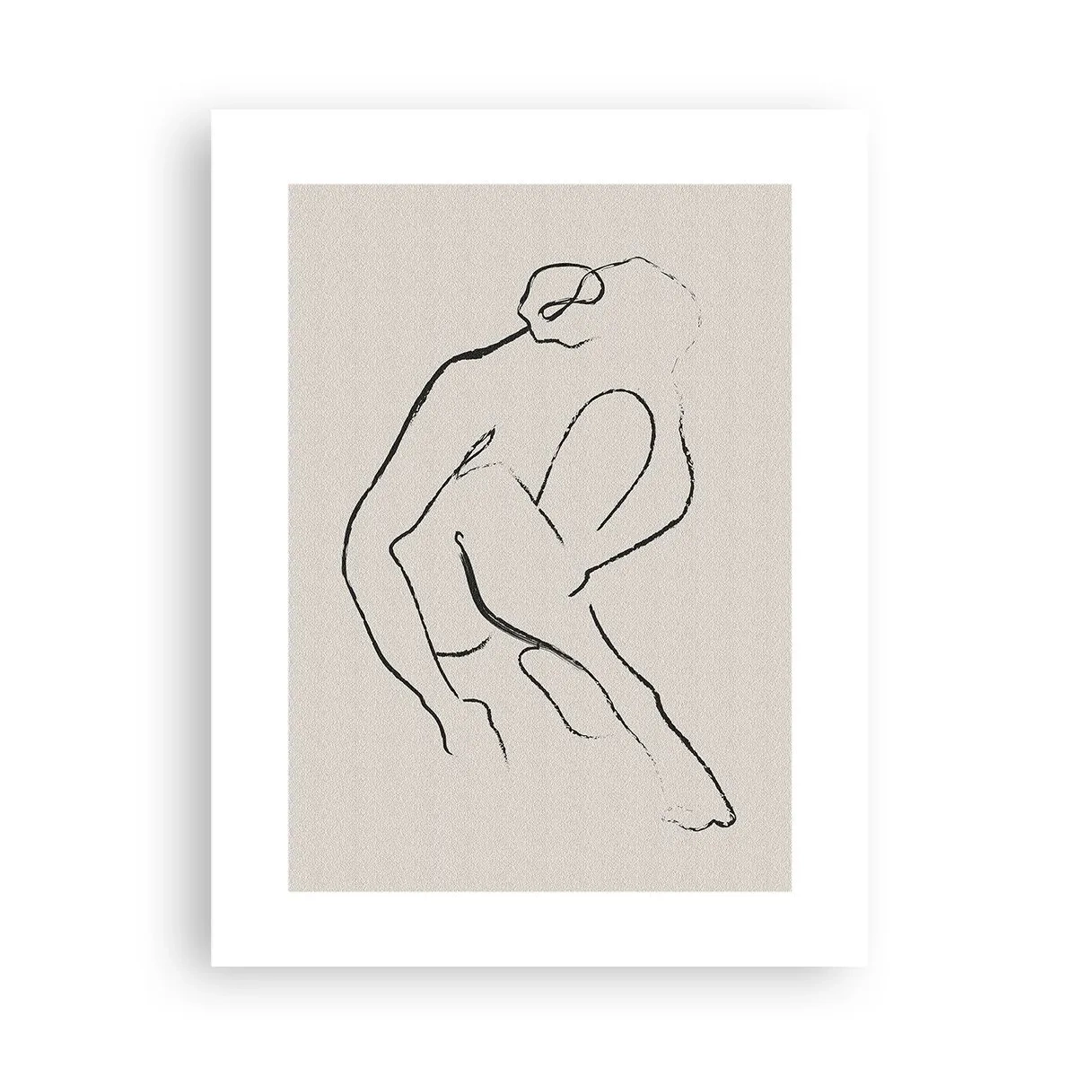 Póster - Boceto íntimo - 30x40 cm