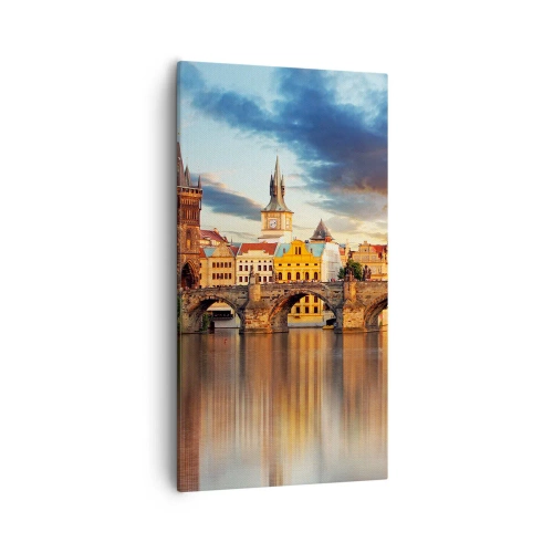 Cuadro sobre lienzo - Impresión de Imagen - La belleza no tiene edad - 55x100 cm