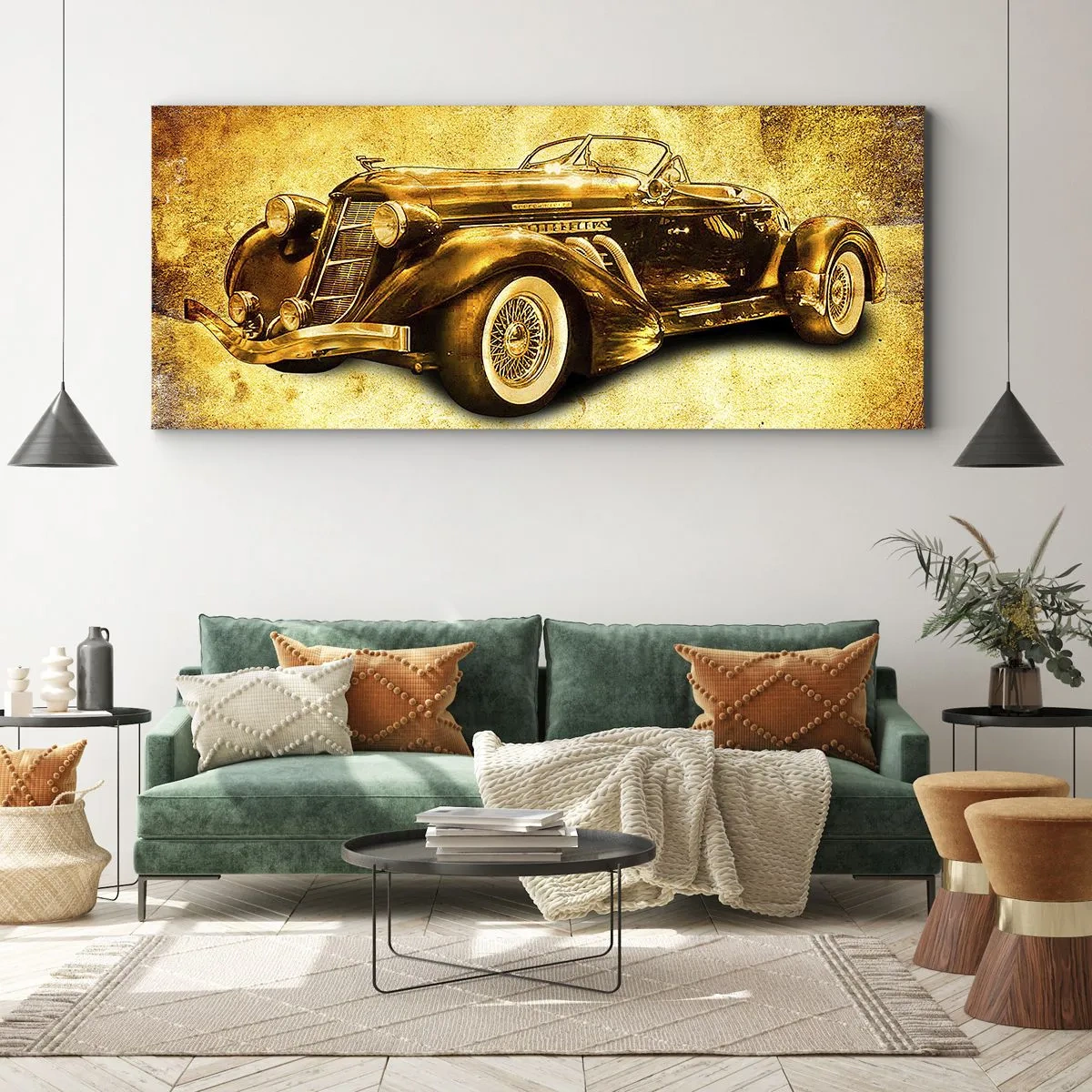 Cuadro sobre lienzo - Impresión de Imagen - La élite de la élite - 100x40 cm