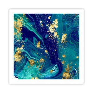 Póster - Pétalos de sol  - 60x60 cm