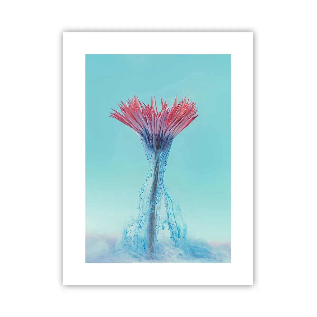 Póster - En un abrazo vigorizante - 30x40 cm