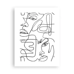 Póster - Entre emociones enredadas - 30x40 cm