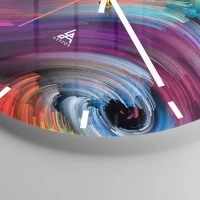 Esfera sin numeración, con rayas