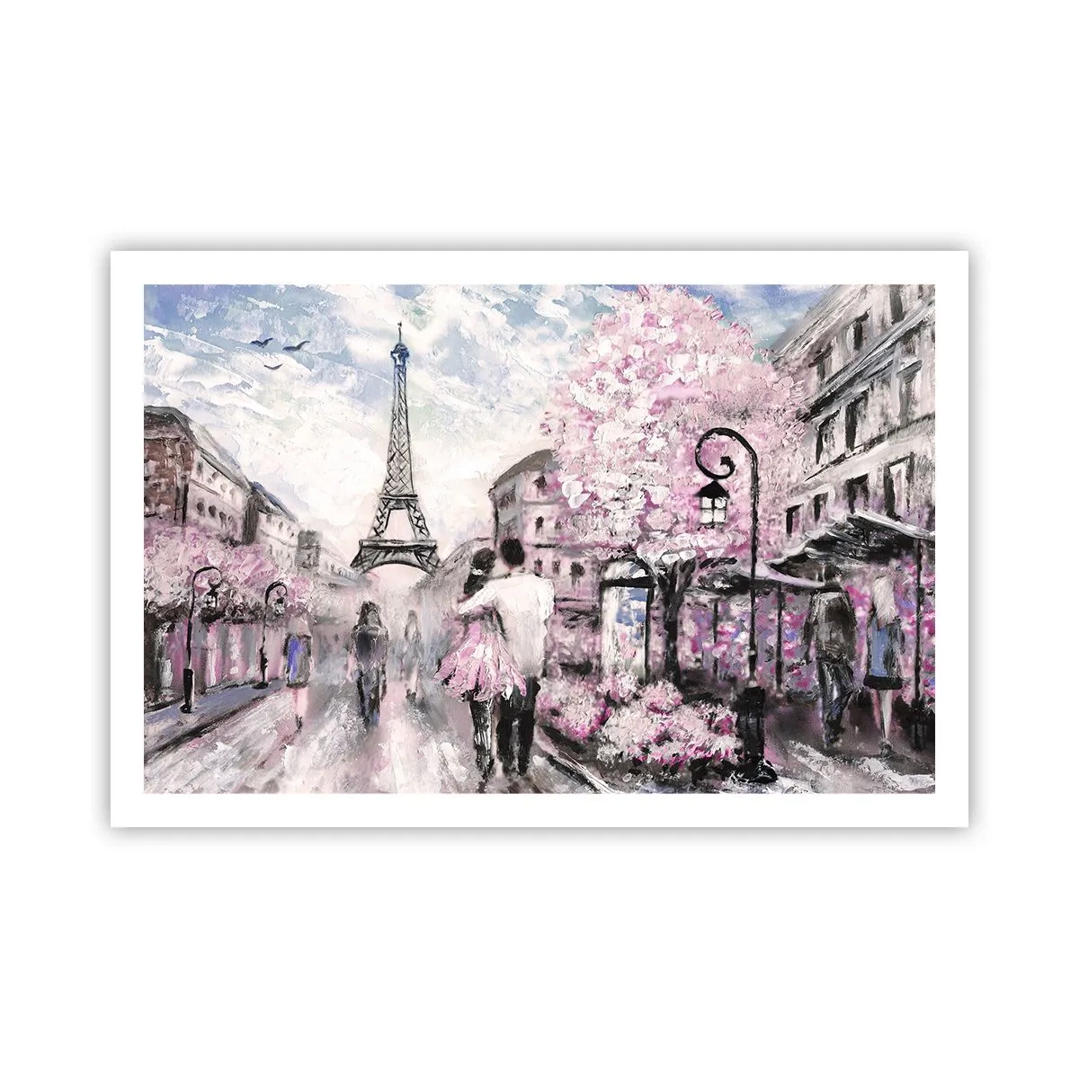 Póster - La ciudad del amor - 91x61 cm
