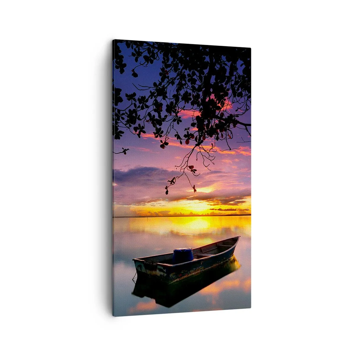 Cuadro sobre lienzo - Impresión de Imagen - Un cielo de ensueño - 45x80 cm