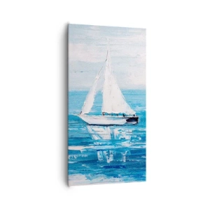 Cuadro sobre lienzo - Impresión de Imagen - Con un amigo a tu lado - 65x120 cm