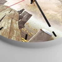 Esfera sin numeración, con rayas