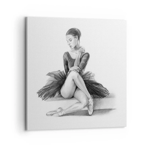 Cuadro sobre lienzo - Impresión de Imagen - Amante de la danza - 60x60 cm