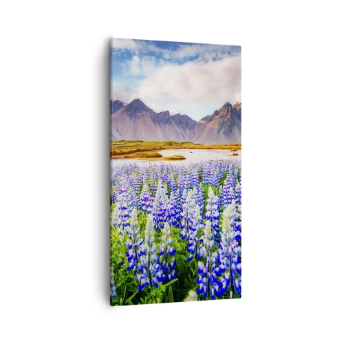 Cuadro sobre lienzo - Impresión de Imagen - La fuerza y la severidad junto a la dulzura - 55x100 cm