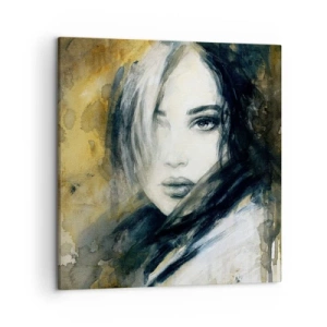 Cuadro sobre lienzo - Impresión de Imagen - Inocente y sensual - 50x50 cm