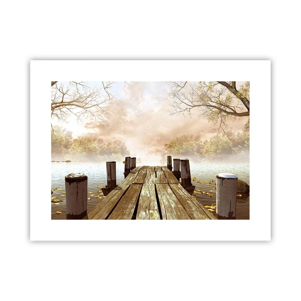 Póster - La leve tristeza del otoño - 40x30 cm