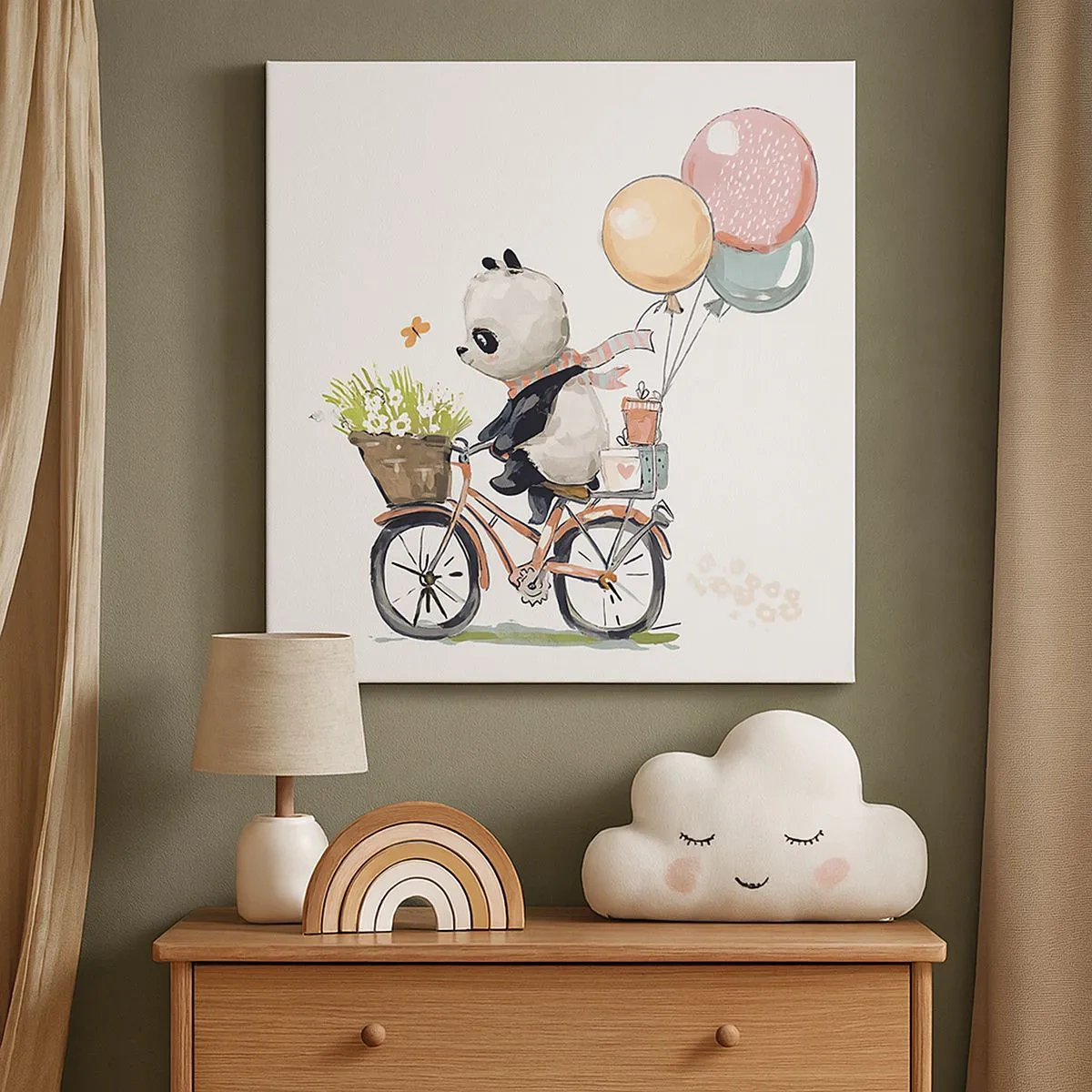 Cuadro sobre lienzo - Impresión de Imagen - Un día feliz - 30x30 cm